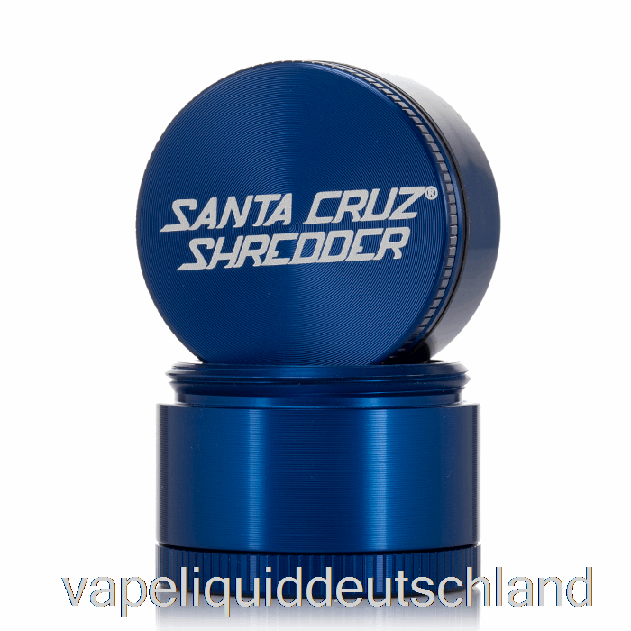 Santa Cruz Shredder 1,6 Zoll Kleiner 4-teiliger Grinder Blau (40 Mm) Vape Liquid